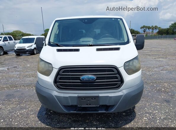 1FMZK1ZM1HKB35982 2017 FORD TRANSIT-150 White Widok zestawu wskaźników