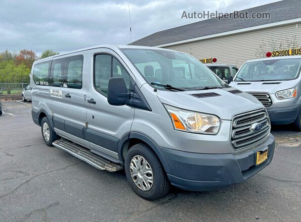 1FMZK1ZM9GKB38790 2016 FORD TRANSIT Gray Przód lewy