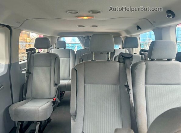 1FMZK1ZM9GKB38790 2016 FORD TRANSIT Gray Widok z tyłu
