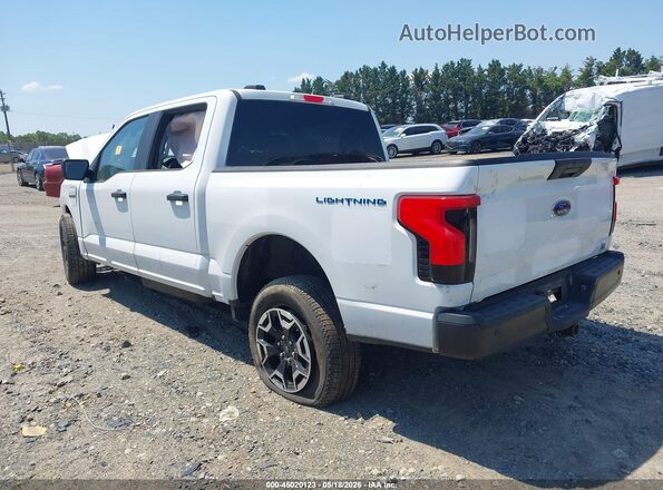 1FT6W1EV3PWG58485 2023 FORD F-150 LIGHTNING Белый Задняя левая четверть