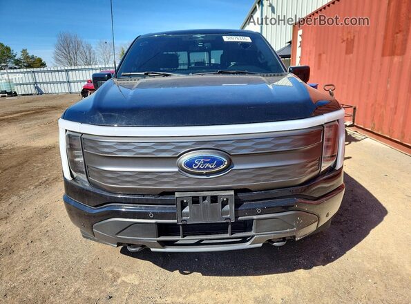 1FT6W1EV8PWG15664 2023 FORD F150 Black Widok z przodu