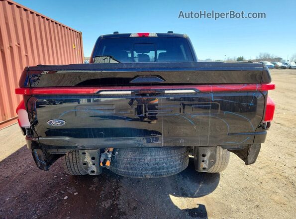 1FT6W1EV8PWG15664 2023 FORD F150 Black Widok z tyłu