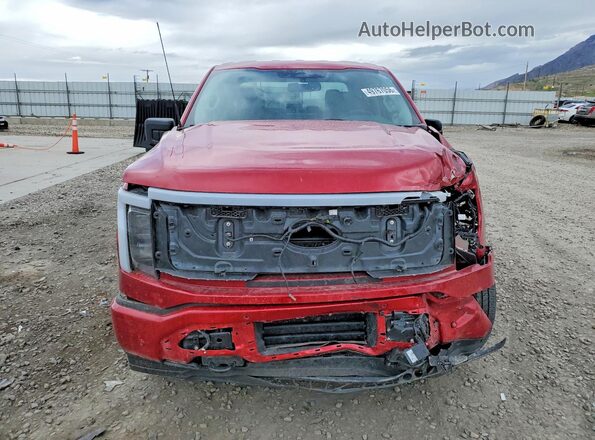 1FT6W3L79RWG07446 2024 FORD F150 Красный Вид спереди