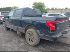 2025 Ford F-150 Lightning Lariat Blue vin: 1FT6W5L70SWG29207