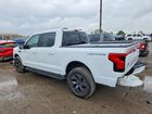 2025 Ford F150 Lightning Lariat White vin: 1FT6W5L72SWG14286