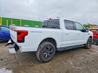 2025 Ford F150 Lightning Lariat White vin: 1FT6W5L72SWG14286