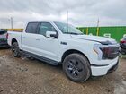 2025 Ford F150 Lightning Lariat White vin: 1FT6W5L72SWG14286