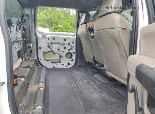 1FT7W2A64KEF27010 2019 FORD F250 White უკანა სავარძლების ხედი