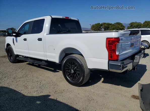 1FT7W2A68JEB04185 2018 FORD F250 White Trasero izquierdo