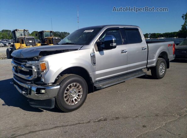 1FT7W2B61MEE02659 2021 FORD F250 Silver Передня ліва чверть
