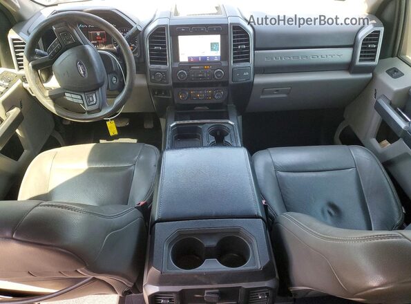 1FT7W2B62LEC98486 2020 FORD F250 Серый Вид панели приборов