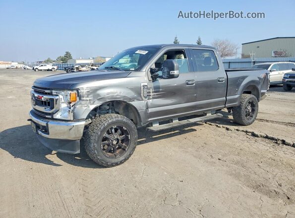 1FT7W2B62LED05873 2020 FORD F250 Gray Передня ліва чверть