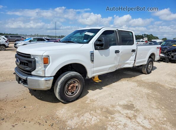 1FT7W2B63MEE13419 2021 FORD F250 Белый Передняя левая четверть