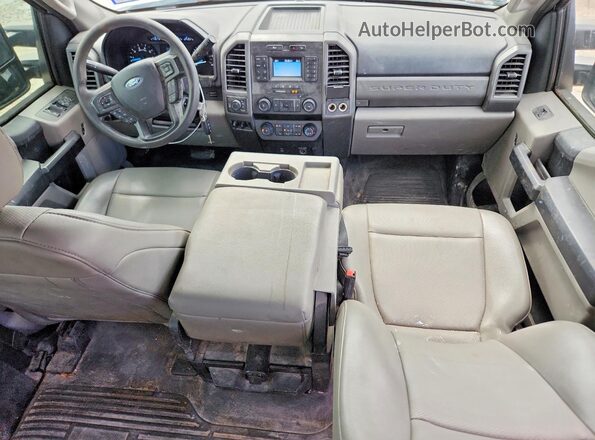 1FT7W2B63MEE13419 2021 FORD F250 Белый Вид панели приборов