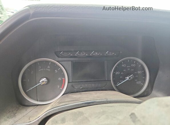 1FT7W2B64JEB74684 2018 FORD F250 Белый Вид щитка приборов