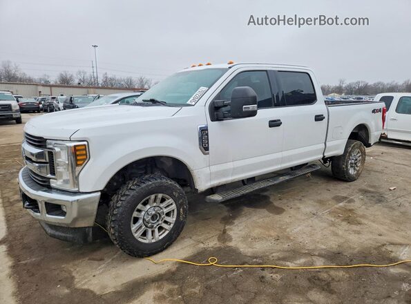1FT7W2B64JEB74684 2018 FORD F250 Белый Передняя левая четверть