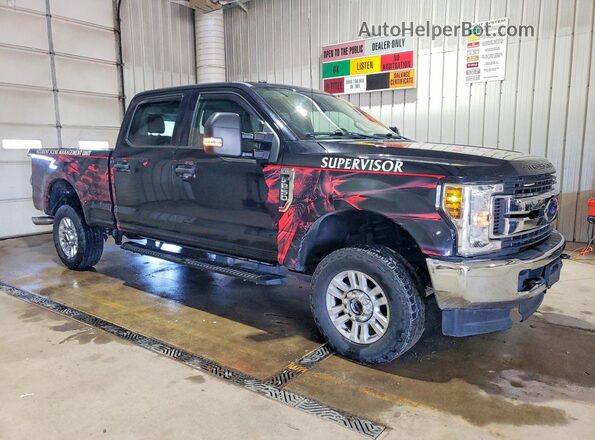 1FT7W2B64KEE65669 2019 FORD F250 Black Przód prawy