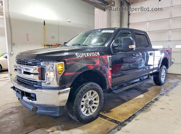 1FT7W2B64KEE65669 2019 FORD F250 Black Przód lewy