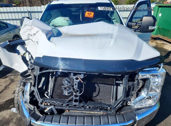 1FT7W2B65LEE70638 2020 FORD F250 Белый Вид задней части салона