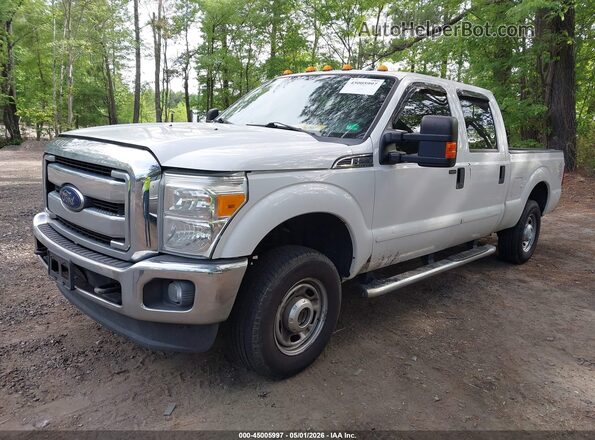 1FT7W2B66GEC11419 2016 FORD F-250 Белый Передняя левая четверть