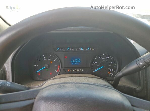 1FT7W2B66JEC85950 2018 FORD F250 Белый Вид щитка приборов