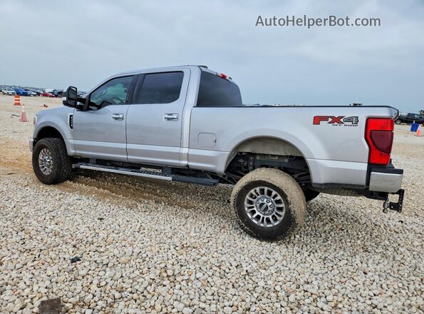 1FT7W2B67MEE13908 2021 FORD F250 Silver Trasero izquierdo