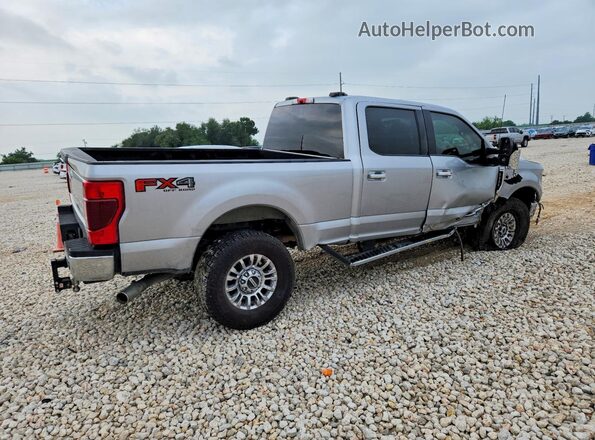 1FT7W2B67MEE13908 2021 FORD F250 Silver Trasero derecho