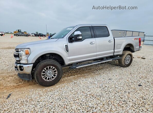 1FT7W2B67MEE13908 2021 FORD F250 Silver Vista tres cuartos delantera izquierda