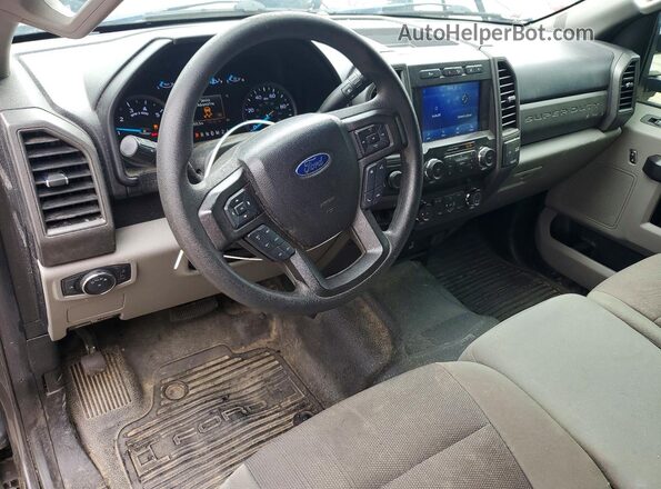 1FT7W2B69MEC92654 2021 FORD F250 Угольный Вид панели приборов
