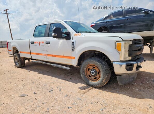 1FT7W2B6XHEE55673 2017 FORD F250 Белый Передняя правая четверть