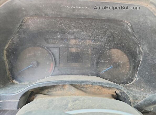 1FT7W2B6XHEE55673 2017 FORD F250 Белый Вид щитка приборов