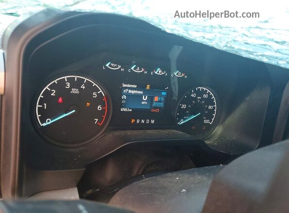 1FT7W2BA8RED47123 2024 FORD F250 Белый Вид щитка приборов