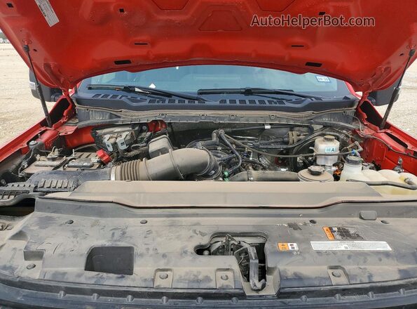1FT7W2BA8REE97698 2024 FORD F250 Red Widok wnętrza z tyłu