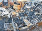2025 Ford F250 Super Duty Пожар vin: 1FT7W2BAXSEE08266