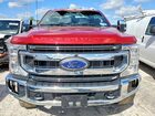 2021 Ford F250 Super Duty Red vin: 1FT7W2BN1MED77575