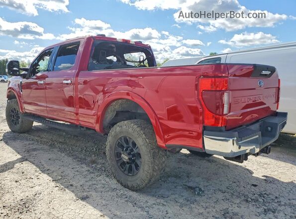 1FT7W2BN1MED77575 2021 FORD F250 Red Tył lewy