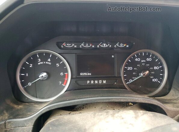 1FT7W2BN2LEE65579 2020 FORD F250 Серый Вид щитка приборов