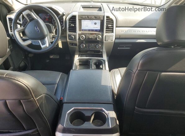 1FT7W2BN2MED87290 2021 FORD F250 Gray Вид панелі приладів