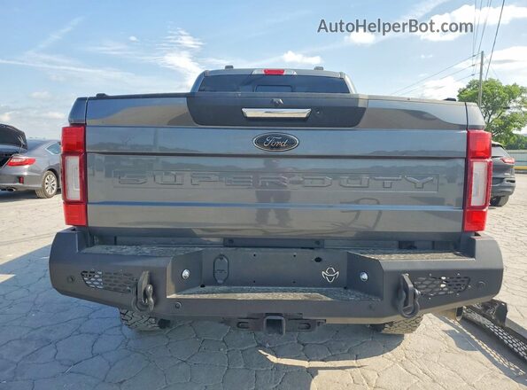 1FT7W2BN2MED87290 2021 FORD F250 Gray Вид ззаду