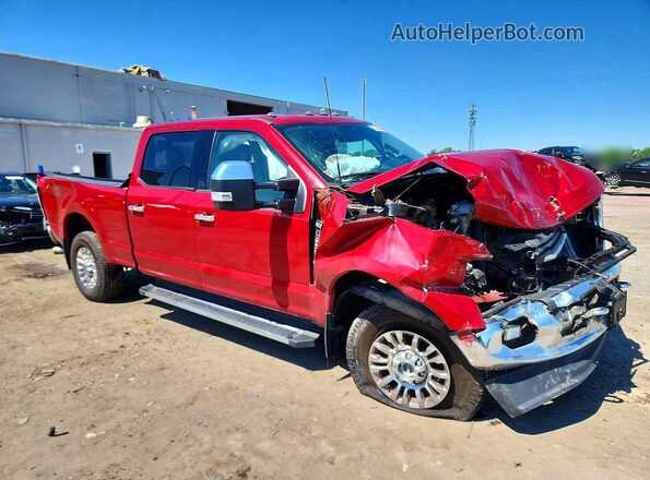 1FT7W2BNXMEE05552 2021 FORD F250 Red Przód prawy