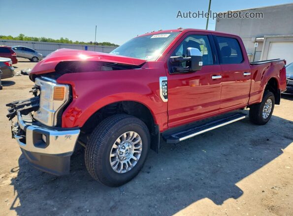 1FT7W2BNXMEE05552 2021 FORD F250 Red Przód lewy