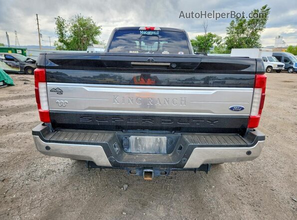 1FT7W2BT0JEC26642 2018 FORD F250 Черный Вид сзади