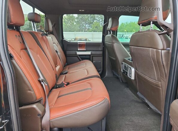 1FT7W2BT0JEC26642 2018 FORD F250 Черный Вид задних сидений