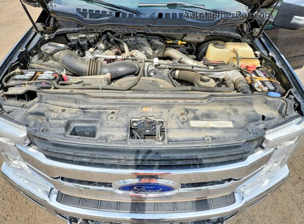1FT7W2BT0JEC26642 2018 FORD F250 Черный Вид задней части салона