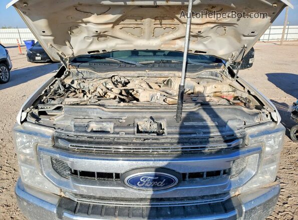 1FT7W2BT0LED35461 2020 FORD F250 White Widok wnętrza z tyłu