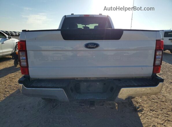 1FT7W2BT0LED35461 2020 FORD F250 White Widok z tyłu