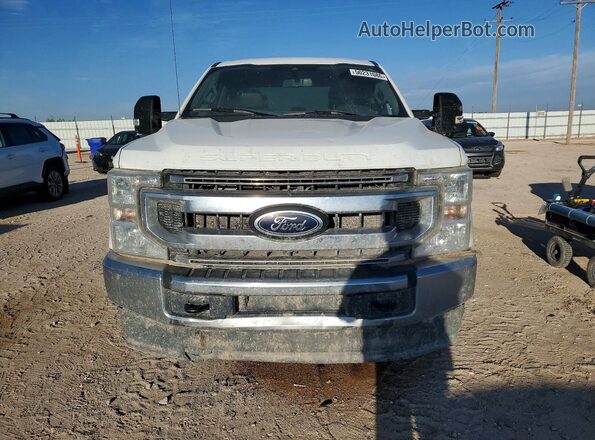 1FT7W2BT0LED35461 2020 FORD F250 White Widok z przodu