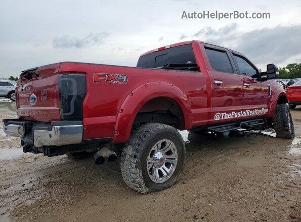 1FT7W2BT1HEE91841 2017 FORD F250 Burgundy Trasero derecho