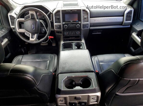 1FT7W2BT1HEE91841 2017 FORD F250 Burgundy Vista del salpicadero