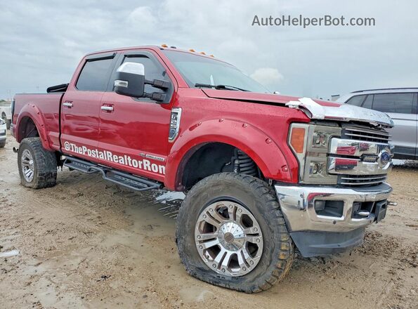 1FT7W2BT1HEE91841 2017 FORD F250 Burgundy Delantero derecho